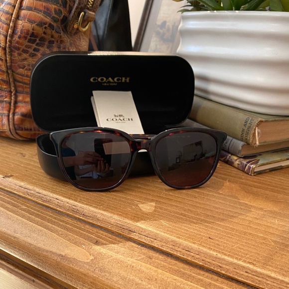 COACH Sunglasses with Case - $55 - Picture 1 of 12